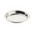 TableCraft Products 10547 9 1/8" x 1" Round Stainless Steel Pie Pan