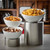 TableCraft Products RR3 3 Piece Set Round Brushed Stainless Steel Riser Set