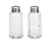 TableCraft Products 157S&P 2 Oz. 1 5/8" Dia. x 3 3/4"H Stainless Steel Tops Salt/Pepper Shaker