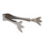 TableCraft Products 532T 6-1/4" Stainless Steel Pom Tongs - 48/Case