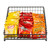 TableCraft Products GM1519 15" W x 19-1/2" D 2-1/2" H Black Square Grand Master Collection Basket