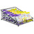 TableCraft Products GM1519 15" W x 19-1/2" D 2-1/2" H Black Square Grand Master Collection Basket