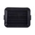 TableCraft Products 1529B 21 1/2" W x 15 3/4" D x 5" H Black Tote Box