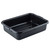 TableCraft Products 1529B 21 1/2" W x 15 3/4" D x 5" H Black Tote Box