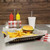 TableCraft Products 1079BK Black Ractangular Mas Grande Plastic Basket - 36/Case