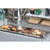 TableCraft Products R2212 22" W x 12" D x 1 1/2" H Rectangular 18/8 Stainless Steel Rice Pattern Remington Collection Tray