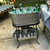 TableCraft Products GTSS2313 12.75 Gal. 27.5" W x 15" D x 10.75" H Stainless Steel Brickhouse Collection Beverage Tub