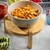 TableCraft Products 10755 10" Dia. x 5 3/4" Beverage Dispenser Stand Only Bamboo