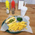 TableCraft Products 1086FG 12 3/4" W x 9 1/2" D x 1 1/2" H Texas Platter Basket - 36/Case