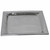 TableCraft Products R1616 16" W x 16" D Square 18/8 Stainless Steel Rice Pattern Remington Collection Tray