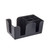 TableCraft Products 101 9 1/2" W x 5 3/4" D x 4" H Black ABS Plastic Bar Caddy