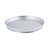 TableCraft Products GP12 12 1/2" Dia. x 1 1/4 Round Galvanized Steel Galvanized Collection Dinner Platter