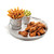 TableCraft Products GP12 12 1/2" Dia. x 1 1/4 Round Galvanized Steel Galvanized Collection Dinner Platter
