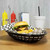 TableCraft Products 1084BK Black Oval Jumbo Plastic Basket