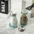 TableCraft Products 6618 (2) 4 Oz. Green Tint Glass Jars Authentic Collection Shaker Set
