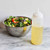 TableCraft Products 31763C 16 oz Clear Wide Cone Squeeze Bottle