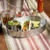 TableCraft Products TRS12 3 5/8" W x 2 1/4" D x 1 1/2" H Stainless Steel Solid Taco Taxi Server