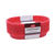 TableCraft Products C1076R 10 1/2" Wx 7" D x 1 1/2" H Red Oval Cash & Carry Chicago Baskets