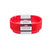 TableCraft Products C1076R 10 1/2" Wx 7" D x 1 1/2" H Red Oval Cash & Carry Chicago Baskets