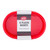 TableCraft Products C1076R 10 1/2" Wx 7" D x 1 1/2" H Red Oval Cash & Carry Chicago Baskets