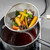 TableCraft Products 94 8" Dia. Tin Plated Single Fine Mesh Strainer