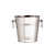 TableCraft Products 5198 8" W x 8.5" H 8 Qt. Stainless Steel Wine and Champagne Bucket