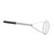 TableCraft Products 7324 24" Round Face Chrome Plated Potato Masher
