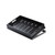 TableCraft Products CRATE11BK 20.88" W x 12.75" D x 2.75" H Black Full Size Gastro Serving / Display Crate Fits 1/1 GN Pan
