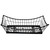 TableCraft Products GMT2113 21" W x 13" D x 5-1/2" H Black Rectangular Metal Grand Master Transformer Collection Transformer Basket