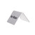 TableCraft Products B7 2 1/2" x 2" Stainless Steel "Hot Water" Buffet Tent