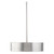 TableCraft Products 10397 7" W x 7" D x 10" H Brushed Finish Stainless Steel Onion Ring Tower & Slider