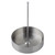 TableCraft Products 10397 7" W x 7" D x 10" H Brushed Finish Stainless Steel Onion Ring Tower & Slider