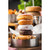 TableCraft Products 10397 7" W x 7" D x 10" H Brushed Finish Stainless Steel Onion Ring Tower & Slider