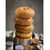 TableCraft Products 10397 7" W x 7" D x 10" H Brushed Finish Stainless Steel Onion Ring Tower & Slider