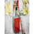 TableCraft Products H916-4 16 Oz. Clear Glass Cash & Carry Olive Oil Bottles