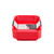 TableCraft Products C1077R 10.75" W x 7.75" D x 1.5" H Red Polypropylene Cash & Carry Grande Baskets - 3 Packs of 12