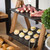 TableCraft Products MG3 12 3/4" W x 6 7/8" D Black Rectangular Melamine Frostone Collection Display Tray