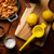 TableCraft Products H119Y Yellow Zinc Alloy Cash & Carry Citrus Hand Squeezer