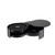 TableCraft Products H633 3 Tier Black ABS Plastic Cash & Carry Glass Rimmer