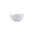 TableCraft Products RAM2RW 2 Oz. Round Melamine White Ribbed SaferFoods Solutions Ramekin - 12/Case