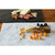 TableCraft Products MG1WM 20 3/4" W x 12 3/4" D White Rectangular Melamine Frostone Collection Display Tray