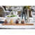 TableCraft Products FLIGHT1 17" x 4" x 5/8" Reversible Bamboo Cash & Carry Wood Paddle Flight