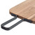 TableCraft Products 10078 15 1/8" W x 8 3/8" D x 3/5" H Light Brown Rectangular Industrial Collection Serving Paddle