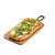 TableCraft Products 10078 15 1/8" W x 8 3/8" D x 3/5" H Light Brown Rectangular Industrial Collection Serving Paddle
