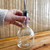 TableCraft Products 10404 10 Oz. Clear Glass With Stainless Steel Pourer Oil & Vinegar Bottle