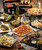 TableCraft Products MSSKLT85 8 1/2" W x 8 1/2" D x 1 3/8" H Square Melamine Cast Iron Coating Skillet With Handles