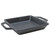 TableCraft Products MSSKLT85 8 1/2" W x 8 1/2" D x 1 3/8" H Square Melamine Cast Iron Coating Skillet With Handles