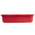 TableCraft Products 1529R 21 1/2" W x 15 3/4" D x 5" H Red Tote Box