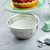 TableCraft Products H832 3 Qt. 9" Dia. x 4 3/4" Stainless Steel Premium Mixing Bowl