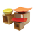 TableCraft Products WBAM3 3 Piece Bamboo Barclay Riser Set
